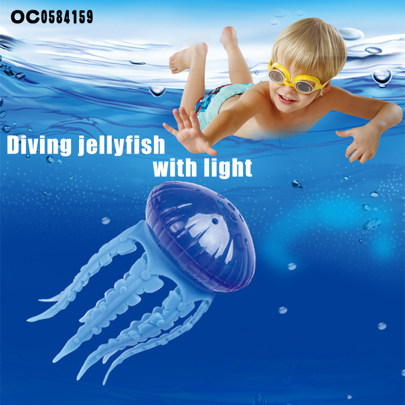 34 Pièces Jouets De Plongée Pour Piscine – Cubes LED Lumineux, Diamants Cristal, Sirènes Et Ballon – Set Complet