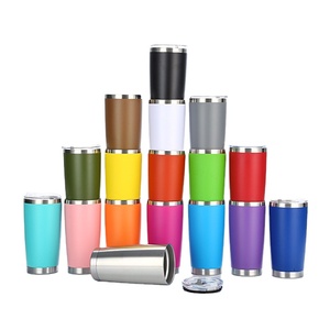 Personalized 20oz 30oz Stainless Steel Vacuum Insulated Leak Proof Thermal Water Bottle Thermo Tumbler <b>Coffee</b> Mug - Product Image 2