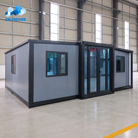 ZN Custom Villa préfabriquée, module d'habitation autonome, maison portable, maison conteneur extensible, maison préfabriquée avec cuisine, disponible en versions 20 pieds et 40 pieds