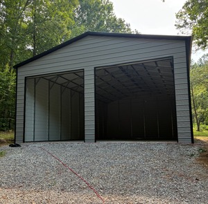 Almacén de Acero Prefabricado Portátil de Bajo Costo y Establo para Ganado para Almacenamiento Agrícola - Product Image 2