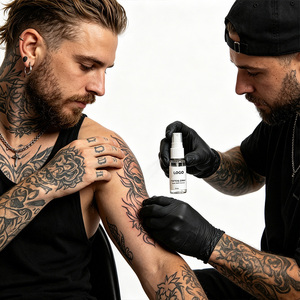 Elite Professional Tattoo Balm, Multiple Capacity & <b>Weight</b>, Custom Brand Logo Tattoo Care Balm for Tattoo Centers & Cosmetology - Product Image 2