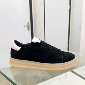 รองเท้าลำลองหนังวัวแท้สไตล์วินเทจสำหรับผู้ชาย รุ่นใหม่ประจำฤดูใบไม้ผลิและฤดูใบไม้ร่วง พื้นหนา ขายส่งจากโรงงาน - Product Image 4