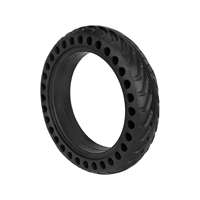 Pneu plein en caoutchouc non pneumatique en nid d'abeille de 8,5 pouces, conception à trou aveugle, pour trottinette M365 Pro 1S Essential et vélos pour enfants