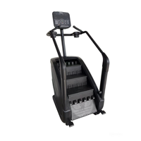 Máquina de Escalada Comercial con Pantalla Táctil LED de 15'' para Cardio y Ritmo Cardíaco, Uso en Gimnasio, Carga Máxima 160kg