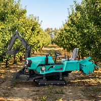 Cultivateur rotatif et attache de chargement pour une agriculture efficace, tracteur miniature Panda tout-en-un