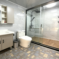 Maison Modulaire Confortable et Spacieuse à 2 Chambres, Conteneur Préfabriqué Solaire pour Villa et Gîte