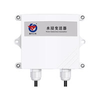 RENKE RS485 Alarm Sensor deteksi banjir air, detektor kebocoran air Output Relay