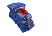 Nébuliseur Compresseur Électrique Mignon en Forme de Train pour Enfants, Brume Fine Réglable, Fonctionnement à un Bouton, Grande Production de Brume, Utilisation Domestique