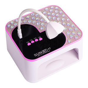 Lampe à ongles UV LED de luxe avec strass, 288W, haute puissance, sécheuse à gel pour ongles, pour la maison, le bricolage et la beauté des ongles - Product Image 3