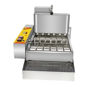 Friteuse à beignets professionnelle avec panneau de commande intelligent pour pâtisseries frites, beignets et gâteaux gras - Product Image 3