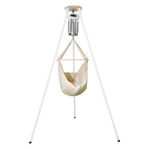 <span class=keywords><strong>Cuna</strong></span> Colgante Eléctrica <span class=keywords><strong>para</strong></span> Bebé con Temporizador <span class=keywords><strong>para</strong></span> Recién Nacidos <span class=keywords><strong>para</strong></span> Uso en Dormitorio, Exteriores y Hospital, Soporte <span class=keywords><strong>de</strong></span> <span class=keywords><strong>Madera</strong></span> y <span class=keywords><strong>Hamaca</strong></span> <span class=keywords><strong>de</strong></span> Algodón - Product Image 5