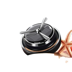 Mini parfum solide solaire parfum de voiture de parfum de sortie de purification silencieuse à 360 degrés - Product Image 1