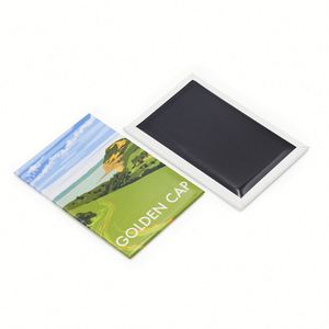 Top Quality Custom Printing Refrigerator Tourist Scenery Photo Souvenir Customized Tin <b>Fridge</b> Magnets - Product Image 1