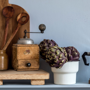 Plateau de rangement personnalisable en bois <span class=keywords><strong>d</strong></span>'acacia pour fleurs de savon et <span class=keywords><strong>d</strong></span>'épices Piédestal de rehausseur de salle de bain fait à la main Option de logo de vente chaude - Product Image 2