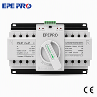 Commutateur de transfert automatique triphasé double alimentation EPEPRO PC EPM-C1 4P 32A 63A 110V 50/60Hz 1S Temps de transfert Générateur ATS