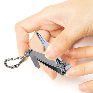 Coupe-ongles à tête plate en acier inoxydable, couleur et taille personnalisées, pour doigts et orteils, outil de manucure et pédicure, marque privée, vente en gros - Product Image 4