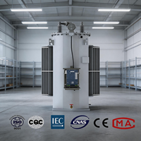 Régulateur de tension automatique immergé dans l'huile American Standard SVR 14,4KV 19,9KV 50KVA 1000KVA entièrement en cuivre