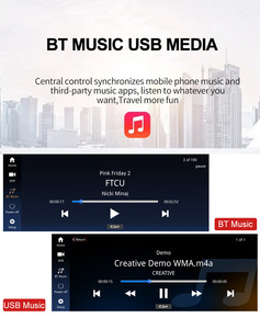 Lettore Multimediale per BMW Serie 1 E81 E82 E87 E88, Schermo Touch Ultra-sottile da 12,3 Pollici, GPS Linux, Stereo <span class=keywords><strong>Android</strong></span> <span class=keywords><strong>Auto</strong></span>, Montaggio su Cruscotto - Product Image 4