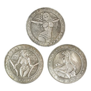Drie 1878 Seks Godin Herdenkingsmunten Bikini Metal Retro Lucky Challenge Munt - Product Image 1
