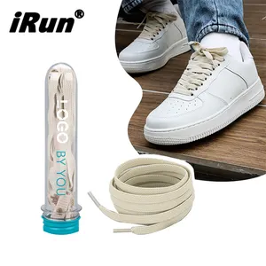 IRun Lazy Elastic Shoe lace colorido No Tie Cadarços Flat Elastic Sneakers cadarços Tieless Stretchy Shoelace