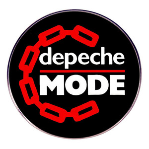 Broche unisexe électroplaquée tendance Depeche Mode, badge de groupe rock en alliage métallique, accessoires individuels, cadeau de fête - Product Image 2