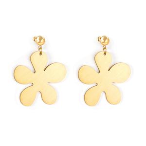 Boucles d'oreilles pendantes en acier inoxydable 316L, design bijoux, style africain exagéré, pour femmes - Product Image 2