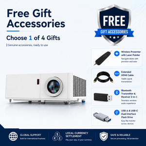 Proyector Láser Sharp XG-TK456ZA 1080P, 6000 Lúmenes, 0.65DMD, Portátil para Juegos y Películas - Product Image 3