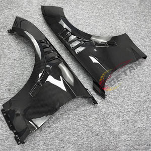 Ailes latérales en fibre de carbone sèche Getan style TPF, finition polie, installation facile, compatibles <span class=keywords><strong>Mustang</strong></span> 2015-2022, modification extérieure <span class=keywords><strong>3</strong></span> - Product Image 2