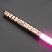 Pedang Laser LGT Sabers Props Collectables Cosplay Hadiah Berkualitas Tinggi Neopixel LED Lightsaber untuk Penggemar SW Mainan Lampu LED Harga Terjangkau Tongkat Cahaya