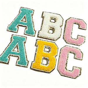 Parches de Chenilla Personalizados con Bordado y Decoración de Lentejuelas, Estilo Termoadhesivo, Material Principal de Tela - Product Image 2