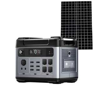 Envío Rápido desde Almacén en EE. UU./UE, Estación de Energía Portátil de 2048 Wh, Generador con Panel Solar, LiFePO4, MPPT, UPS, Inversor de Onda Sinusoidal Pura, PD3.0 - Product Image 1