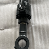 Cylindre hydraulique à double action robuste sur mesure du fabricant avec surface chromée dure pour excavatrice, garantie 1 an