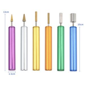 งานฝีมือหนังแบบทำมือปากกาน้ำมันขอบหนังอย่างรวดเร็วปากกาภาพสีน้ำมันทองเหลืองปากกาทาสีขอบลูกกลิ้งทาสี applicator หมุนได้สำหรับงานหนัง - Product Image 3