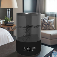 2025 meilleure vente tactile contrôle humidificateur minuterie humidité réglage chambre humidificateur 4 niveaux brume humidificateur diffuseur