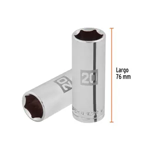 Master con 48 unità presa lunga 20mm, 6 punti, 1/2 'azionamento, Truper - Product Image 3