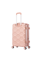 Maleta rígida con diseño de ondas elegante, en varios tamaños: Mini para niños de 12/14 pulgadas, de cabina de 20 pulgadas, de mano y de 24/28 pulgadas para equipaje de mano, ideal para tiendas de regalos.