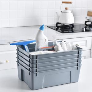Nhà Bếp <span class=keywords><strong>Tidy</strong></span> Sắp Xếp Khay <span class=keywords><strong>Tote</strong></span> Chất Tẩy Rửa Mang Khay Giỏ Làm Sạch Caddy - Product Image 4