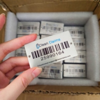Etiqueta de Número de Serie de Código de Barras de Metal de Aluminio con Impresión UV Personalizada, Etiqueta Adhesiva de Código QR Aleatorio de Acero Inoxidable