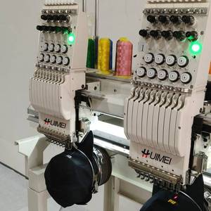 Maquinas De Bordar De <span class=keywords><strong>Ropa</strong></span> comercial automática Máquina De bordado De camisetas computarizadas De 2 cabezales - Product Image 6