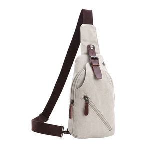 Sac bandoulière unisexe vintage en velours côtelé, dernière conception, étanche, durable, antivol, pour l'été, sport de plein air, avec fermeture éclair personnalisable - Product Image 2