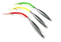 Personnalisé 40g 56g 84g chrome Superiorfishing diamant gabarit plomb cuillère leurre métal cuillère Jig pêche leurre avec crochet hors ligne