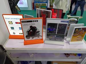 ขาตั้งป้ายโฆษณาแบบพกพาสำหรับโต๊ะทำงาน วัสดุ PVC สำหรับร้านค้า งานแสดงสินค้า โปรโมชั่นชั่วคราว ขนาด A4 A5 - Product Image 6