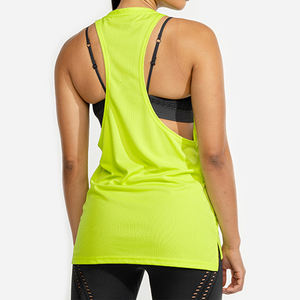 Débardeur de sport femme uni, confortable et respirant, sans manches, pour la gym, en vente à bas prix. - Product Image 4