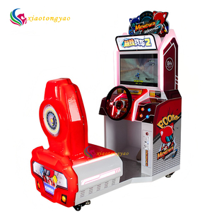 เครื่องเกมแข่งรถอาร์เคดแบบหยอดเหรียญ ปรับแต่งได้ ตู้โลหะ สำหรับศูนย์เกม ภาษาอังกฤษ 110V/220V - Product Image 4