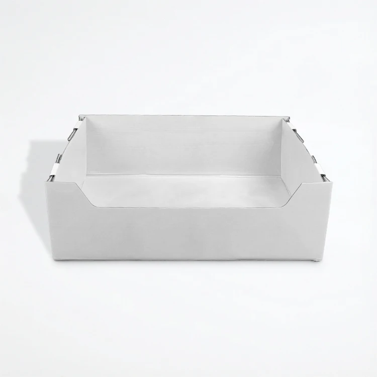 Custom Corrugated Foldable Disposable Cat Litter Paper Box Portable Cat Toilet For Bulk Supply