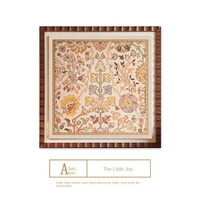 Peinture décorative de style ancien moyen, petite joie, cadre en bois massif, pour salon, salle à manger, bureau, fond de canapé, mur