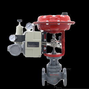 Vanne de régulation à diaphragme pneumatique monobloc Jiangsu Lianghe DN50 DN150 à joint souple pour l'alimentation et le drainage en eau - Product Image 1