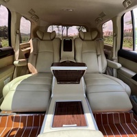 Asiento de coche SUV de lujo con reposabrazos para Land Cruise con sistema inteligente de pantalla táctil