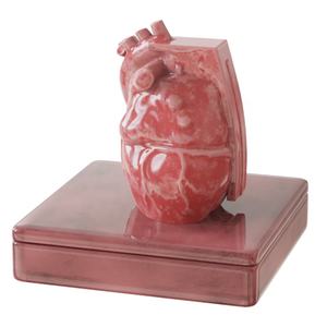 Chambre d'encens au design personnalisé Rouge sang Coeur en plein essor Arme d'organe <span class=keywords><strong>Grenade</strong></span> à main Brûleur d'encens en céramique - Product Image 1