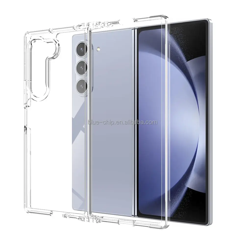 Custodia personalizzata per cellulare in Tpu trasparente per Samsung Z Fold 6